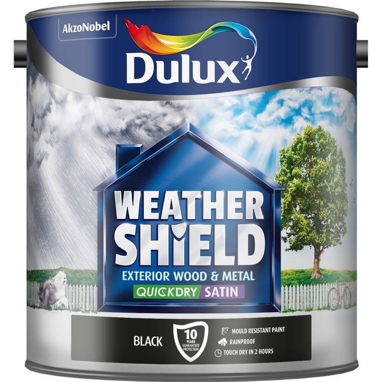 Dulux Weathershield Quickdry Satén 2.5L