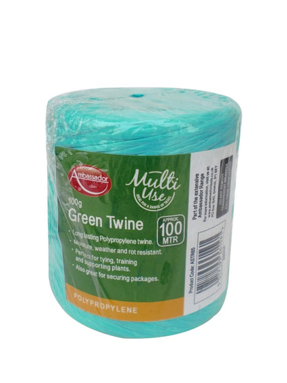 Ambassador Green Poly Twine Spool