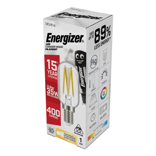 Energizer Filament LED Cooker Hood E14