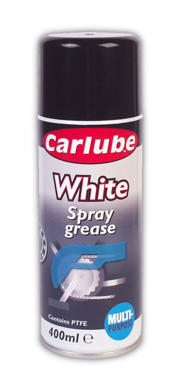 Aerosol de grasa blanca Carlube con PTFE