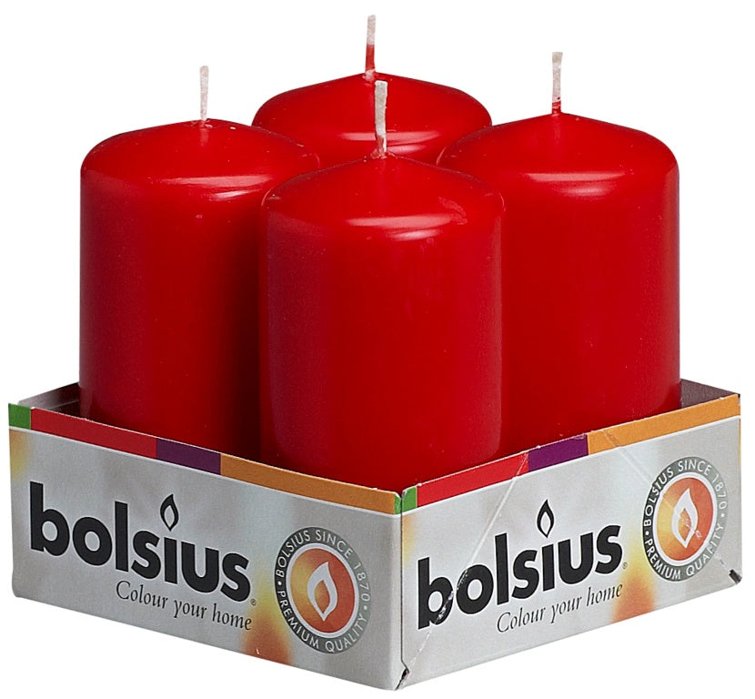 Bolsius Pillar Candles Tray 4