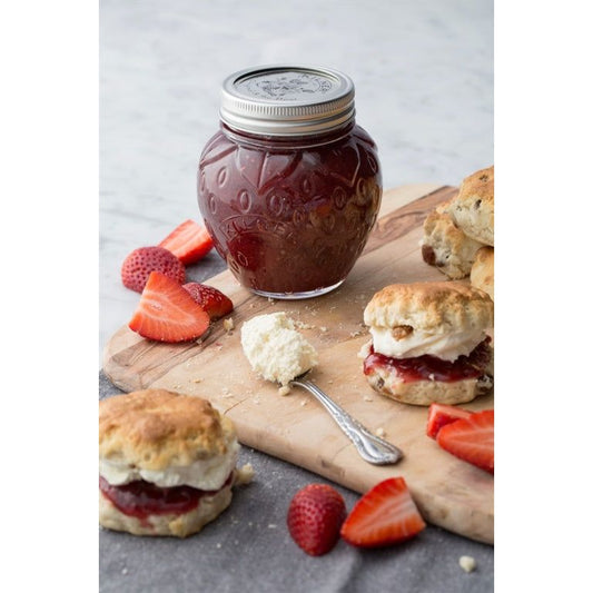 Pot de conservation de fruits aux fraises Kilner