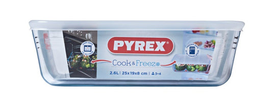 Pyrex Rectangular Dish With Lid