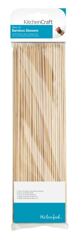 KitchenCraft Brochettes de Bambou 100 Pièces