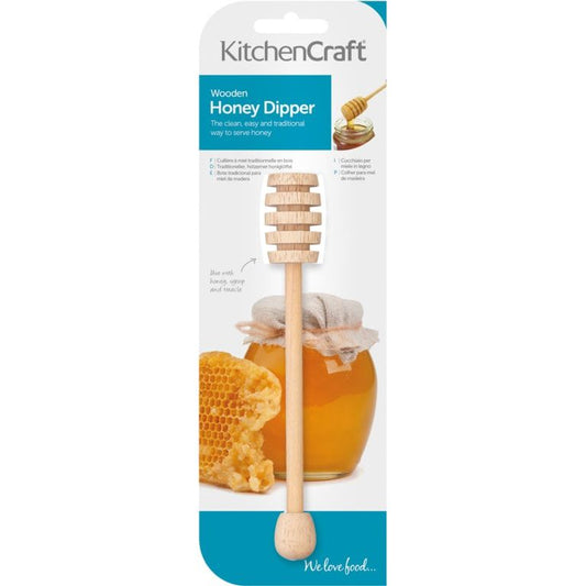 KitchenCraft Cuillère à Miel en Bois