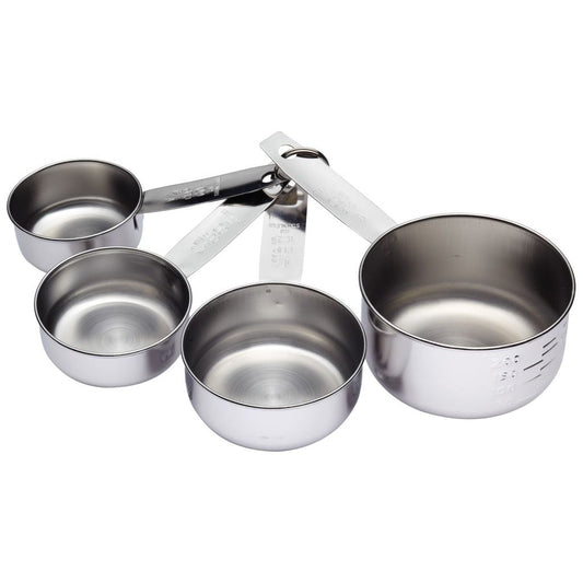 KitchenCraft Stainless Steel Measuring Cup Set
