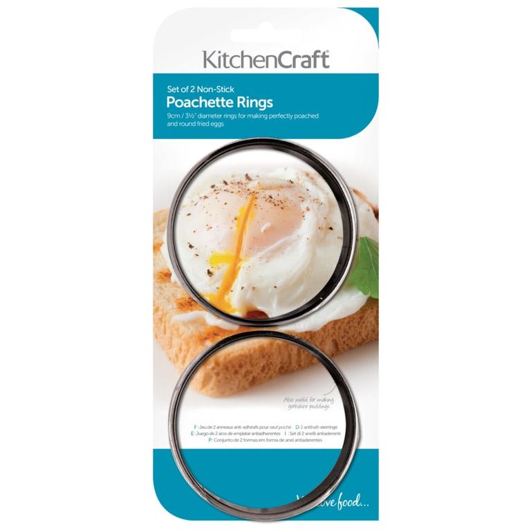 KitchenCraft Anneaux à pocher