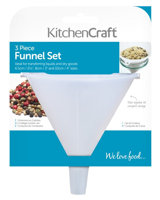 KitchenCraft Plastic Food Funnel