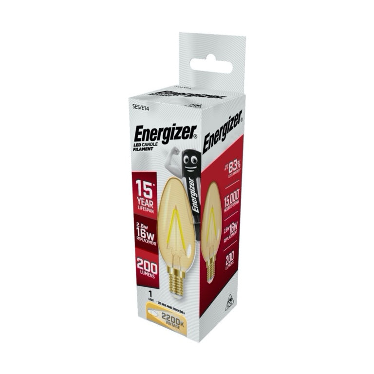 Energizer Filament LED Lamps E14