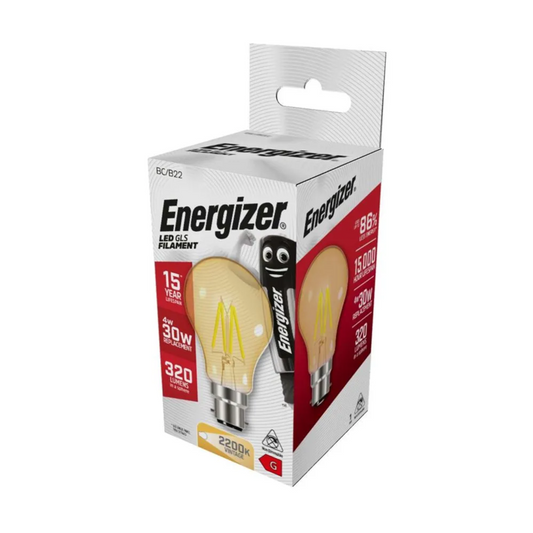 Energizer Filament LED Lamps B22