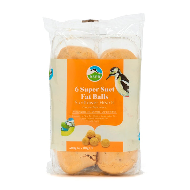 Rspb Fat Balls With Sunflower Hearts