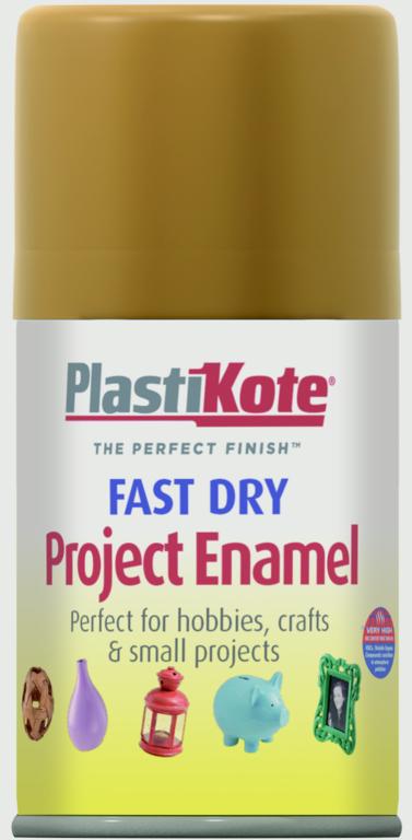 PlastiKote Fast Dry Enamel Aerosol Paint Copper 100ml