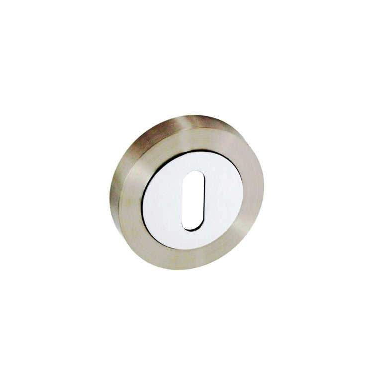 Securit Nickel Plated Lock Escutcheon