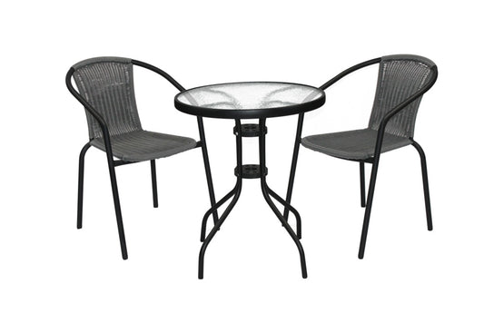 SupaGarden Rattan Bistro Set