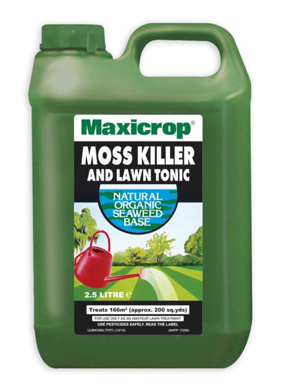 Maxicrop Tónico para matar musgo y césped