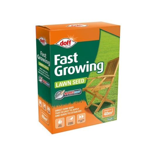 Doff Fast Acting Lawn Seed With Procoat