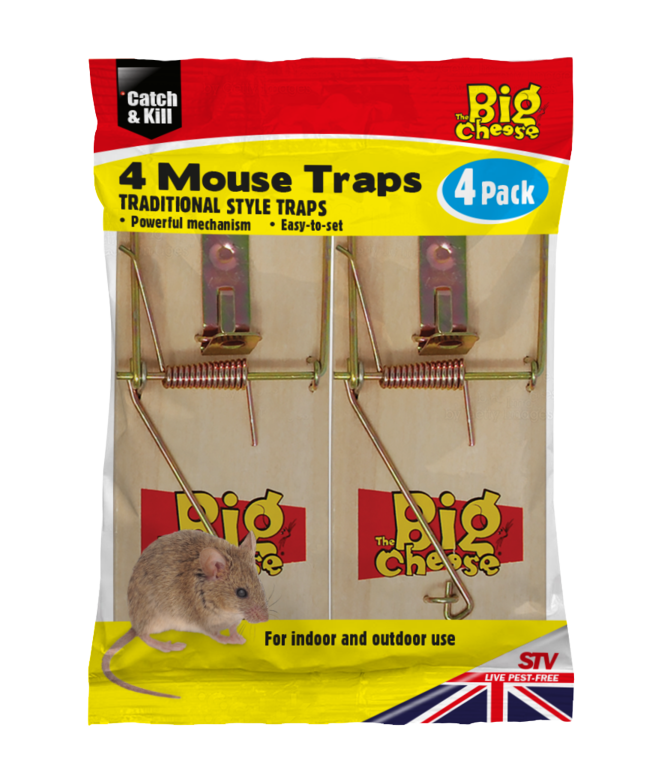 The Big Cheese Wooden Mouse Trap