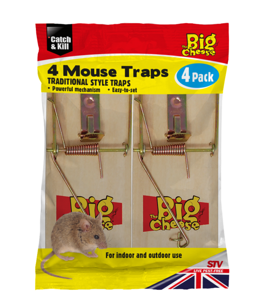 The Big Cheese Wooden Mouse Trap