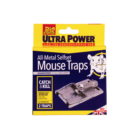 Trampa para ratones automontable de metal ultrapotente