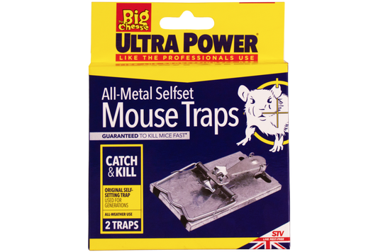 Piège à souris à réglage automatique tout en métal Ultra Power