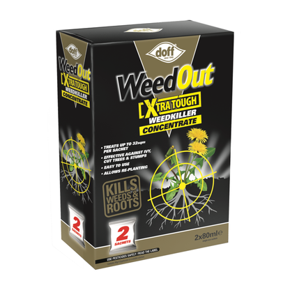 Doff WeedOut Extra Tough Concentrated Weedkiller 2 Sachet