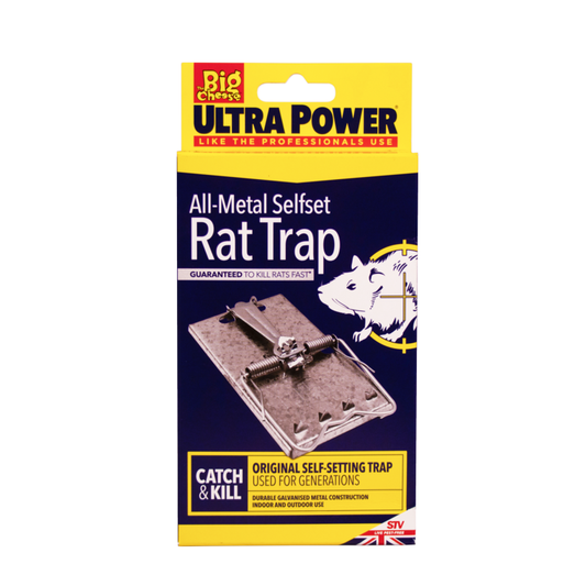Trampa para ratas automontable de metal ultrapotente