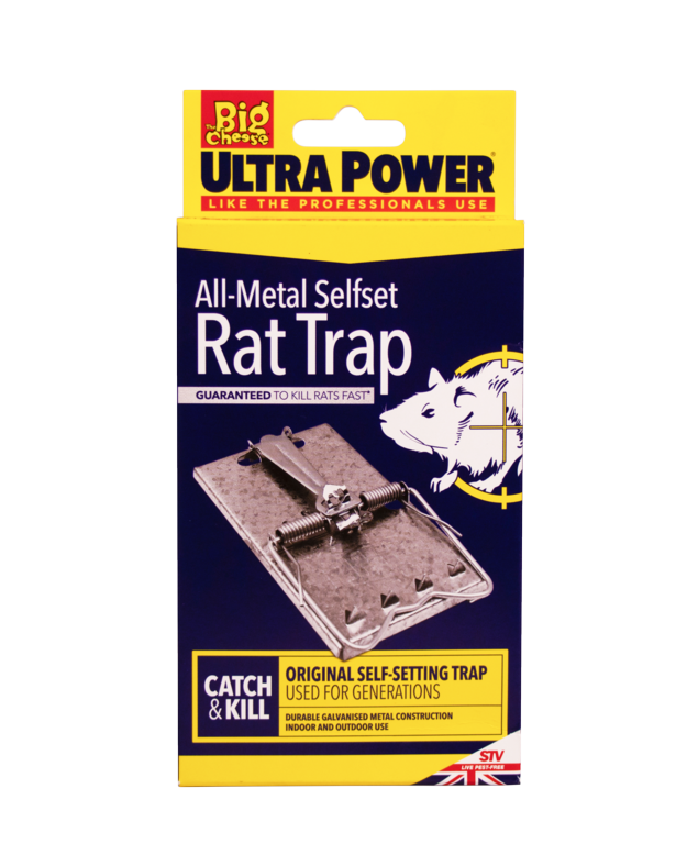 Ultra Power All Metal Self-Set Rat Trap