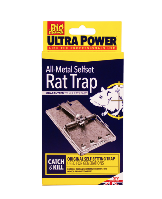 Piège à rats auto-ajustable tout en métal Ultra Power