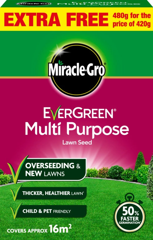 Promoción de semillas de césped multiusos Miracle-Gro®