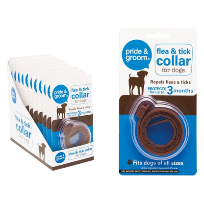 Pride & Groom Flea & Tick Collar For Dogs