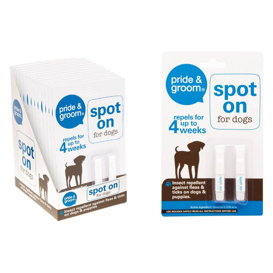 Pride & Groom Spot On For Dogs