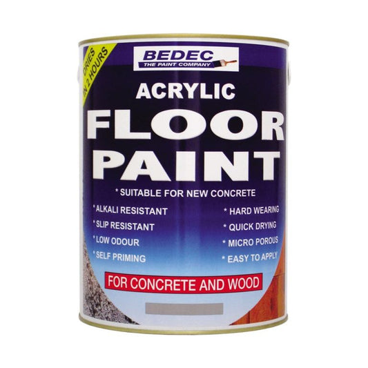Bedec Acrylic Floor Paint 5L