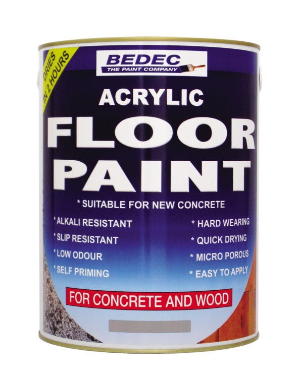 Bedec Acrylic Floor Paint 5L