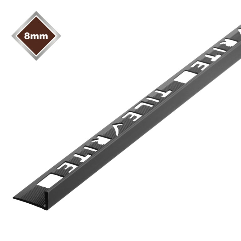 Tile Rite 8mm L Profile PVC Tile Trim