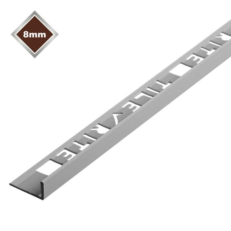 Tile Rite 8mm L Profile PVC Tile Trim