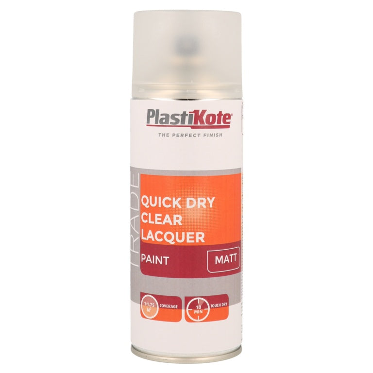 PlastiKote Quick Dry Clear Lacquer 400ml