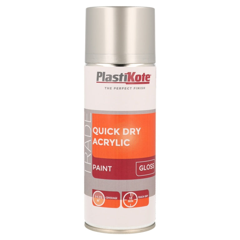 PlastiKote Spray Acrylique à Séchage Rapide 400 ml