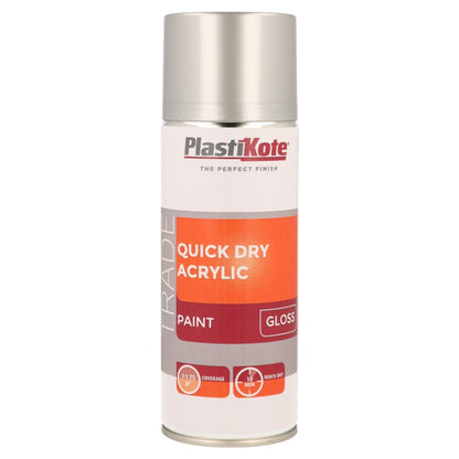 PlastiKote Spray Acrylique à Séchage Rapide 400 ml