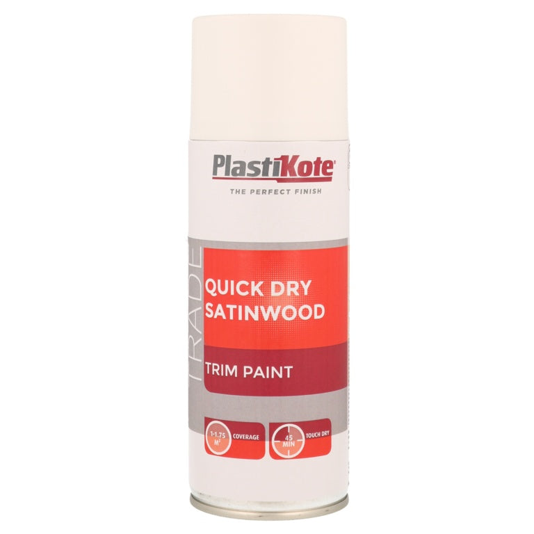 PlastiKote Quick Dry Satinwood 400ml
