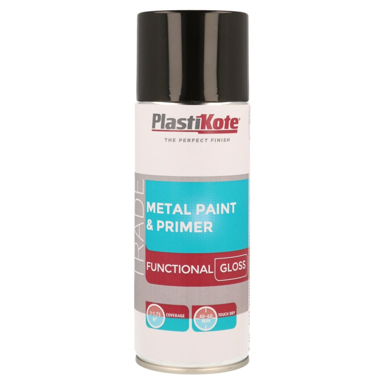 PlastiKote Metal Paint & Primer 400ml Spray