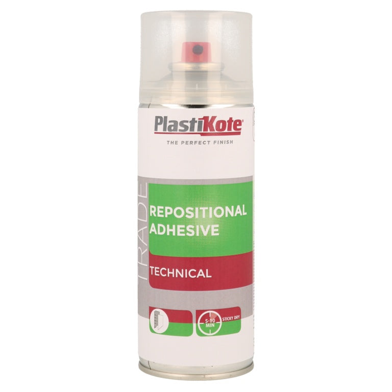 Spray adhésif repositionnable PlastiKote