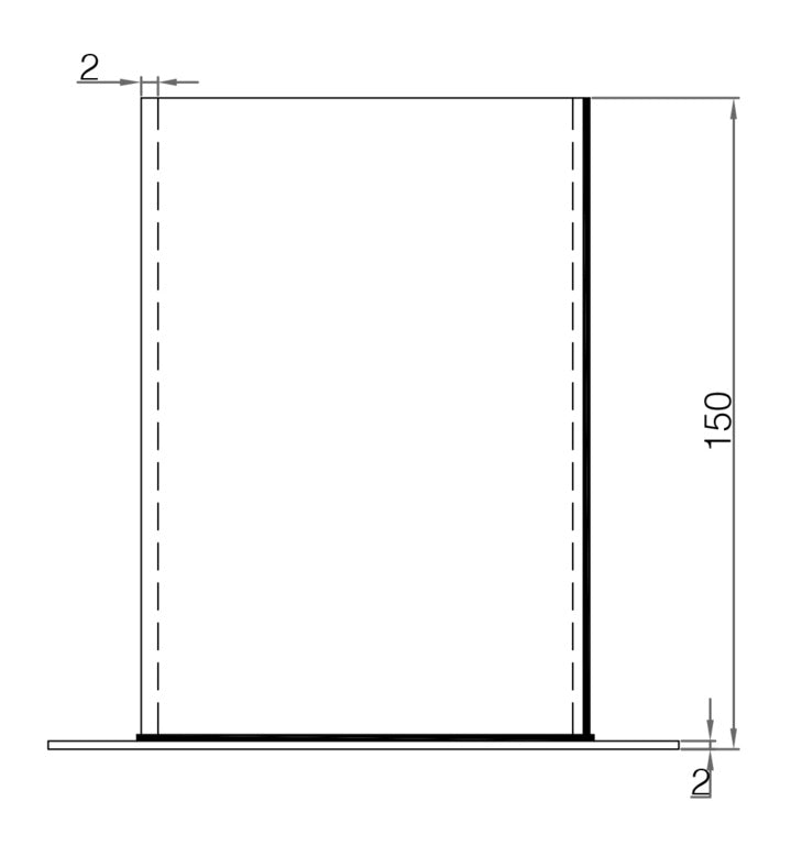 Picardy Bolt-Down Post Support
