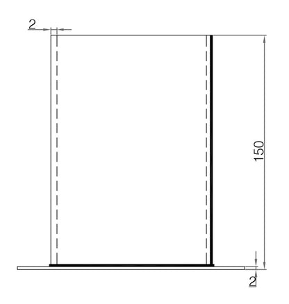 Picardy Bolt-Down Post Support
