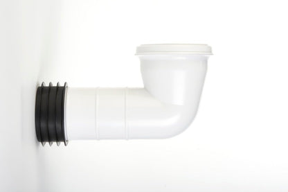 Make WC Pan Connector With 90 Degree Bend