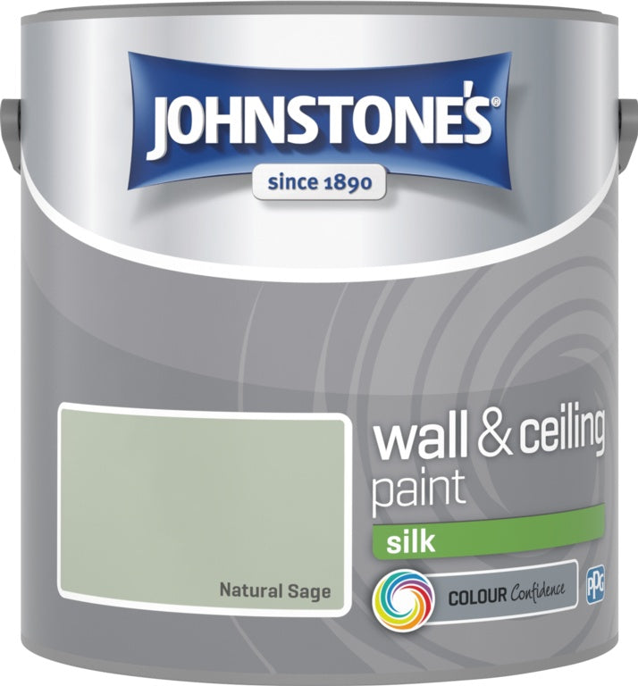 Johnstone's Seda para pared y techo, 2,5 L