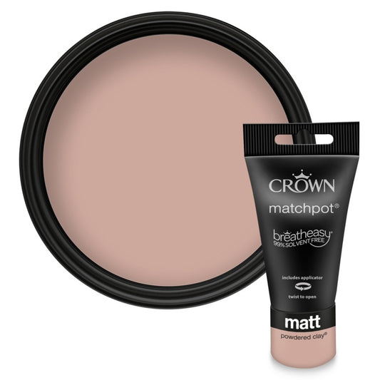 Crown Matt Emulsion 40ml Argile en poudre