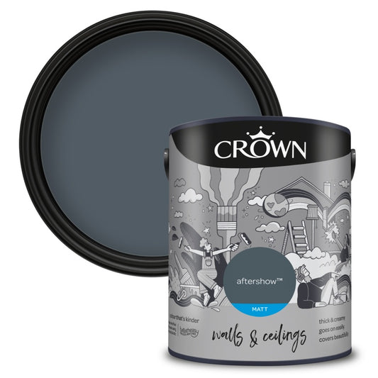 Crown Walls &amp; Ceilings Mat 2,5L Aftershow