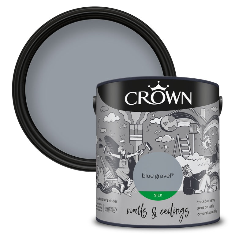 Crown Walls & Ceilings Silk 2.5L