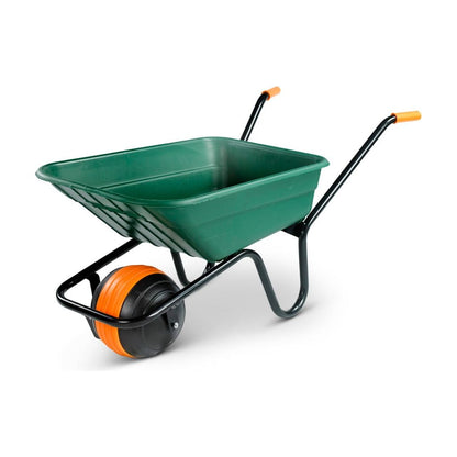 Walsall Wheelbarrow – Duraball Poly Barrow 90L (Green)