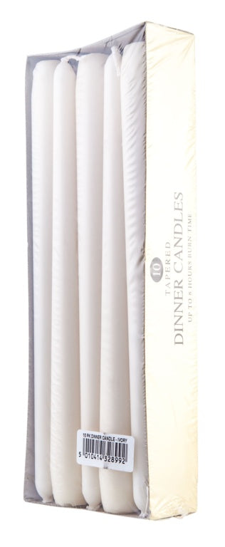 Price's Candles Dinner Candles Pack 10